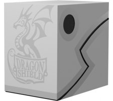 Dragon Shield Double Shell Ashen White and Black
