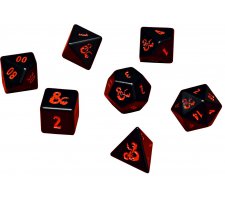 Dungeons and Dragons: Heavy Metal Dice Set (7 stuks)