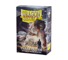 Dragon Shield - Outer Sleeves Matte: Clear (100 pieces)