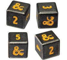 Ultra Pro Dungeons and Dragons - Heavy Metal Dice Set D6: Spelljammer Realmspace (4 pieces)