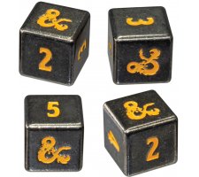 Ultra Pro Dungeons and Dragons - Heavy Metal Dice Set D6: Spelljammer Realmspace (4 stuks)