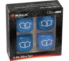 Oversized Loyalty Dice Set: Island (4 pieces)