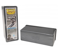 Dragon Shield Gaming Box 4 Compartments Silver