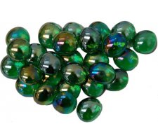 Gaming Stones Iridized Green