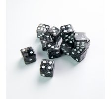 Gamegenic - Galaxy Series D6 Dice Set: Moon (12 stuks)