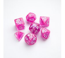 Gamegenic - Candy-like Series RPG Dice Set: Raspberry (7 pieces)