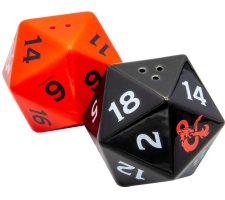 Joy Toy Dungeons and Dragons - Salt and Pepper Shaker Dice Set