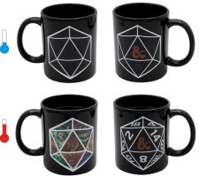 Joy Toy Dungeons and Dragons - Heat Changing Mug D20