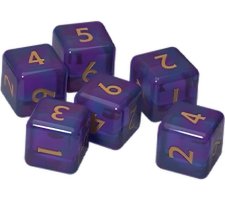 Disney Lorcana - Ursula's Return Damage Counter Dice (6 stuks)