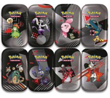 Pokemon - Scarlet & Violet Black Bolt and White Flare Mini Tin (set of 8)