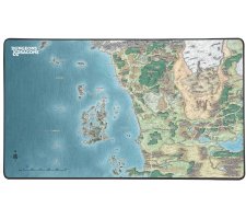 Konix Dungeons and Dragons - Muismat XL: Map of Faerûn