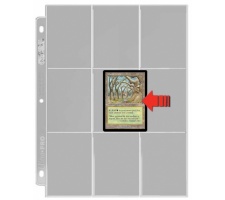 9 Pocket Pages Side Loading Clear (100 stuks)