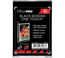 ONE-TOUCH Black Border Magnetic Card Holder (35 pt)