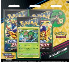 Pokemon: Crown Zenith Pin Box Collection - Rillaboom