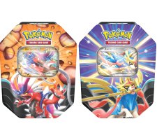 Pokemon slashing legends tin (set of 2)