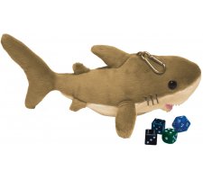 Plush Dice Pouch Shark