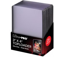 Toploaders Black Border (25 pieces)