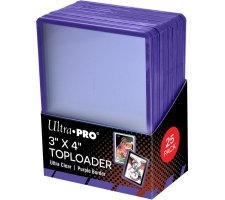 Ultra Pro - Toploaders: Purple (25 stuks)