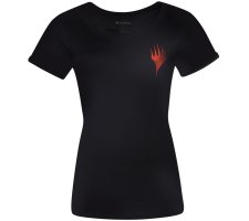 Difuzed Magic: the Gathering - Women's T-shirt: Planeswalker Symbol Black (M)