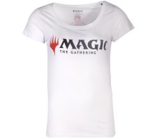 Difuzed Magic: the Gathering - Women's T-shirt: Magic Logo White (M)