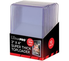 Toploaders Super Thick 180pt Clear (10 stuks)