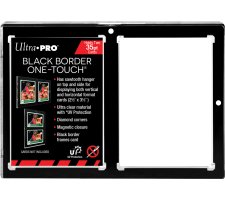 Ultra Pro - ONE-TOUCH Black Border Magnetic 2-Card Holder (35 pts)