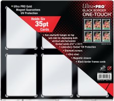 Ultra Pro - ONE-TOUCH Black Border Magnetic 6-Card Holder (35 pts)