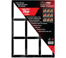 Ultra Pro - ONE-TOUCH Black Border Magnetic 9-Card Holder (35 pt)