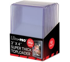 Toploaders Super Thick 260pt Clear (10 stuks)