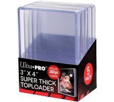 Toploaders Super Thick 360pt Clear (5 stuks)