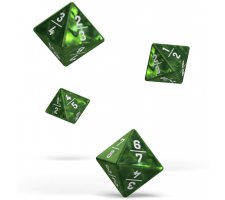 Oakie Doakie Dice Set D8 Goyf Marble: Green (4 pcs)