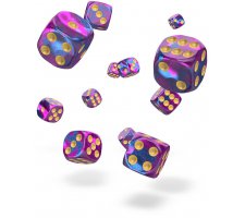 Oakie Doakie Dice Set D6 Gemidice: Amethyst (36 pieces)