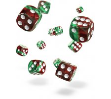 Oakie Doakie Dice Set D6 Gemidice: Bloody Jungle (36 stuks)