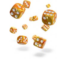 Oakie Doakie Dice Set D6 Gemidice: Sunstone (36 stuks)