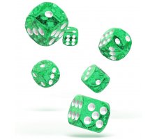 Oakie Doakie Dice Set D6 Speckled: Green (12 stuks)