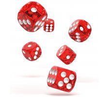 Oakie Doakie Dice Set D6 Speckled: Red (12 pieces)