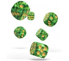 Oakie Doakie Dice Set D6 Gemidice: Jungle (12 stuks)