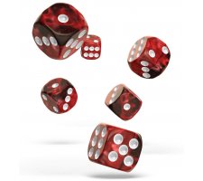 Oakie Doakie Dice Set D6 Gemidice: Vampire (12 stuks)