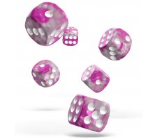 Oakie Doakie Dice Set D6 Gemidice: Magnolia (12 stuks)