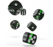 Oakie Doakie Dice Set D6 Enclave: Emerald (12 pieces)