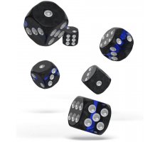 Oakie Doakie Dice Set D6 Enclave: Sapphire (12 pieces)