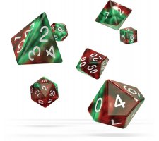 Oakie Doakie Dice Set RPG Gemidice: Bloody Jungle (7 stuks)