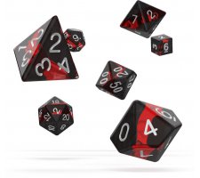 Oakie Doakie Dice Set RPG Enclave: Ruby (7 stuks)