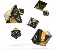 Oakie Doakie Dice Set RPG Enclave: Amber (7 pieces)