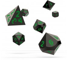 Oakie Doakie Dice Set RPG Metal: Matrix (7 stuks)