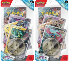 Pokemon scarlet & violet stellar crown premium checklane blister (set of 2)