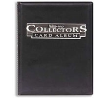 4 Pocket Portfolio Collectors Black