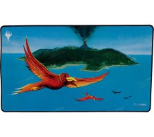 Playmat Black Stitched Dominaria Remastered - Birds of Paradise