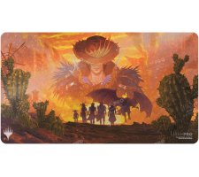 Ultra Pro Magic: the Gathering - Outlaws of Thunder Junction Holofoil Playmat: Gang Silhouette