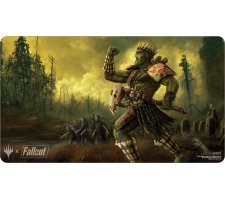 Ultra Pro Magic: the Gathering Universes Beyond - Fallout Commander Playmat: West Tek Tyrant / Grave Titan